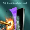 Протектора Anti Purple Blue Light Scrector для iPhone 12 11 Pro XS Max XR 8 7 6 плюс защитное измеренное стекло 7955055