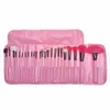 Groothandel Cosmetica Kwasten Cadeauzakje van 24 stuks Make-up kwastensets Professionele wenkbrauwpoeder Foundation Schaduwen Pinceaux Make-up tools