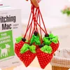 Storage Bags 1pc Est High Qulity Cute Foldable Fashion Eco Nylon Handbag Reusable Cleaning Bag Strawberry Shopping Tote