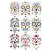Halloween Temporary Face Tattoos Sticker Halloweens Makeup Masquerade Party Candy Body Arm Tattoo Stickers
