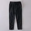 Pantalon ample pour hommes, Style pleine longueur, bleu kaki, rouge, noir, taille élastique, sarouel, Long, décontracté, 2021