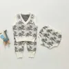 Herfst subsectie baby breien broek voor jongen en meisje baby kinderkleding vest shorts meisjes outfits 210701
