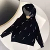 Kids Sweater Girls Boy Fashion Pullover Knitted Sweatshirts Letter Hooded Sweaters Baby Child Casual Warm Winter Top 8 Styles Size 90-140
