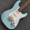 guitar color blue