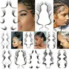 Gros Hairline Tattoo Stickers Étanche Bébé Bord Autocollant Temporaire Naturel Cheveux Bouclés Maquillage Outils J077