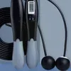 Jump Touwen CoDless Electronic Skipping Rope Fitness LCD Tellen met schermsnelheid Teller F3C9