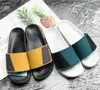 Männer Frauen rutschen Sandalen Slipper Designer Schuhe Luxusrutsche Sommer Mode breit flach rutschig dicke Sandalen Flip Flops