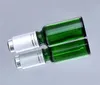 30ml green Glass Dropper Bottles 1OZ Pump Lotion Bottle Essential Oil Perfume Glass-Bottle SN5970