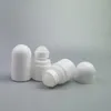 30ml Plastique Roll On Bouteilles Blanc Vide Rouleau Bouteille 30cc Rol-on Ball Bouteille Déodorant Parfum Lotion Récipient Léger DH9586