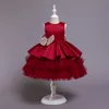 Elegantes Baby-Mädchen-Kleid für Mädchen, Taufe, Ballkleid, Kinderkleider für Mädchen, formelle Party, Prinzessin-Kostüm, Größe 0–8 Jahre, Q0716
