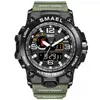 Smael Brand Fashion Men Sports Watches Men Analog Quartz Clock Cloct Watch Male Watch Men's 1545 Relog Masculino2201132873