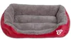 Pawing Pet Dog Bed Warming Dog House Soft Material Nest Dog Baskets Fall och Winter Warm Kennel för Cat Puppy C1004249U