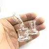 2,5 polegadas mini tubos de água de vidro com 10mm fêmea feminino espessura pyrex candthy viajar fumar plataformas petrolíferas