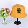 Cloches Mr Robot Fsociety Logo Summer Hat Women Mens Panama Bucket Design Flat Sun Visor Fishing Fisherman