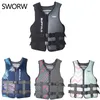 Vestido Vest Bóia Neoprene Neoprene Watersports Pesca Pesca Caiaque Berço de Natação Buária Para Crianças Adulto 30KG-110KG