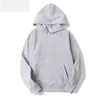 Designer Sweatshirts Solid Casual Hoodies Unisexe Vestes DIY Street Hooded Coat Long Sleeve Fashion Hip Hop Outwear Jumper Pullover CGY210