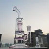 10,6 pouces rose verre tuyau d'eau bong narguilé tuyaux bongs tabac fumer barboteur tuyaux de fumée bongs bouteilles dab rig 18mm bol