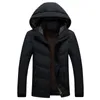 Piumino da uomo Parka Cappotto invernale da uomo caldo Cappotto casual da autunno Colletto alla coreana Piumino spesso Anatra bianca Parka Uomo con cappuccio 01 Phin22