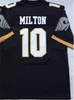 Chen37 College Football UCF Knights Trikot 18 Shaquem Griffin 10 McKenzie Milton University Uniform Team Schwarz Weiß Auswärts genäht Top Qualität