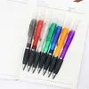 Spray Pen Ballpoint Pen Plast Spray Perfume Ballpoint Alkohol Spray Pen 7 Färger Kontorsmaterial 100pcs