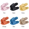 Tofflor Unisex Home Sandals Chunky Sole Inomhus Skor Non-Slip Flip Flops för älskare