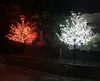 Handmade Artificial LED Cherry Blossom Tree night Light New year Christmas wedding Decoration Lights 1.5 m LED tree light