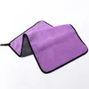 Handdoeken Super Absorberende Dishcloth Handdoek Dubbelzijdig Verdikt Auto Wash Doek Coral Velvet Family Cleaning Tools CGY165