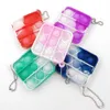 Goedkope Tie Dye Simple Fidget Sleutelhanger Sensory Sleutelhanger Square Heart Circle Push Bubble Toys Baby Kids Decompression Puzzle Educatief Kerst Kerstmis Gift H110wrdc