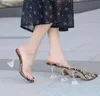 Clear Heels Sandals Women's PVC Transparent Heels Summer Shoes Woman Sandalias Women Sandals