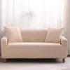 Stoelhoezen Sofa Cover Corner Straight Without Armleuningen Set Woonkamer Meubels 3-zits European Style Sectional Long Stretch Bed