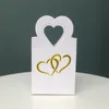 Hollow Cut Heart Shaped Candy Box Valentine Day Wedding Festival Party Cookies Candy Container