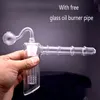 Стеклянные нефтяные горелки Bong Трубы Ash Catcher Cookah 6 ARM Фильтр-трубка Толстый Pyrex Bubbler Recycler Водяные бонги с 18 мм Стеклянный Масляный Чах DHL