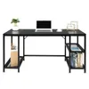 Study Study Computer Desk Home Bureau Ecrire une table de meubles Table PC Blacka35A22