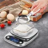 Escalas de cozinha digital alta precisão mini bolso jóias alimentares dieta acessórios 3KG / 5KG 4 unidade g / oz / ml / fl: oz 210615