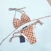 Seksi Bikini Lüks Tasarımcı Triange Mayo Brazlian Mayo Yaz Katı Mayo Beachwear Biquini