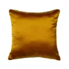 Oval Sofa Chair Designer Pourable Cushion Cover Decoration Square Home Pillowcase Orange Contemporary Geometric 45x45cm 210423