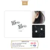 Stud Trustdavis 925 Sterling Silver Fashion Tiny Dazzling CZ 3mm Earring for Women Girls Kids Jewelry Gift DB1050