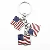 Vlag Keychain verschillende vormen Britse stijl hanger geschenk voorkeur voor auto Verenigd Koninkrijk Amerikaanse buitenlandse zaken Geschenken vlaggen Key Chain7741921