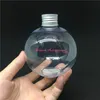 Förvaringsflaskor burkar 50 ml 60 ml 150 ml 250 ml 290 ml Globe Bottle Plastic Clear Drinking Ball Orbs Charm Inal Diy Special Cosmetic Jar
