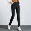 Damenhose für Damen, Winter, 90 % weiße Entendaunen, gepolstert, Bleistift, abnehmbares Innenfutter, Bürodame, schmale Passform, elastische Hose PT-499