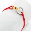 Stainless Steel Bracelet LOVE Metal Buckle Ribbon Lace Up Chain Bracelets Adjustable Size For Women Fasion Bracelets Jewelry213T