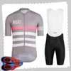 Rapha Team Cycling Kortärmad Jersey (Bib) Shorts Sätter Mens Sommar Andningsväg Cykelkläder MTB Bike Outfits Sport Uniform Y21041429