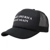 Trump 2024 Cappello da baseball della campagna statunitense regolabile rende l'America di nuovo eccezionale Cappellino in rete FHL432-WLL