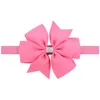 Hair Clips & Barrettes Lovely Baby Headwear Flower Bow Born Girl Headbands Elastic Kids Toddler Band Accessories
