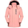 Hommes vers le bas Parkas hiver femmes randonnée vestes Ski veste en plein air Snowboard chaud froid ski costume travail vêtements neige costumes Guin22