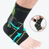 Knöchelstütze, 1 Stück, Tennis-Basketball-Schutz, elastische Bandage, Kompressions-Silikon-Klammer, Fußschutz, Fußball, Wandern, Fitnessstudio