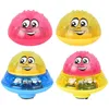 Funny Infant Bath Toys Baby Electric Induction Sprinkler Ball with Light Music Children Water Play Bathing Kids Gifts 210712