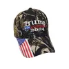 25PCS/DHL Camouflage Trump Ball Hat Women Mens Designers Snapback Baseball Caps Anti Biden US Flag MAGA Summer Sun Visor