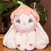 Cute Rabbit Plush Toy Pillow Super Soft Sleeping Doll to Appease Rag Bunny for Girl Birthday Gift Decoration 55cm DY10034