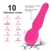 NXY Sex Vibratorer Kraftig av Vibrator Magic Wand Massager för kvinnlig klitoris stimulator G Spot Vibrerande Dildo Toy Adult Shop 1209